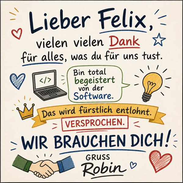 Danke Felix